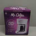 Mr. Coffee 2134286  5-Cup Mini Brew Switch Coffee Maker, White