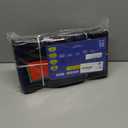 6 Pack Extra Large Heavy Duty Moving Bags with Reinforced Zipper & Wide Handles, Moisture-Resistant Storage Bins Packing Cubes for Clothes, College Dorm, Travel, and Home Organization, Dark Blue