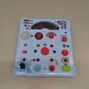 Busy Board Montessori Toys for Toddler 1 2 3 4 Year Old with 13 LED Lights, Sensory Toys Educational Learning for Toddlers 1-3, Activity Travel Toy Gifts for 1+ Year Old Boys and Girls