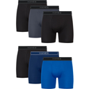 Hanes mens Underwear Boxer Brief Pack, Performance Stretch Underwear, Moisture-wicking Boxer Briefs for Men, 12pack S