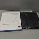 Harvopu for iPad Air 13 inch & Pro 12.9 Case with Keyboard - Multi-Touch Trackpad, 7 Colors Backlit, Detachable Folio Keyboard Cover for iPad Pro 12.9 (6th, 5th, 4th, 3rd gen), Air 13 M4/M3/M2 (Black)