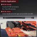 Steering Shock Damper 09689700 03769800 Fit for Ariens Zoom 1334 for Zenith 52 60 for Apex 48 52 60 for Gravely ZT HD 44 48 52 60 for Pro-Turn 48 52 60 148 160 252 260 272 460 472 660 672