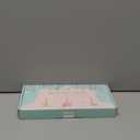 6 Pack 10 Inch Peach Spiral Taper Candles for Holiday Home Decoration, Unscented Dripless Twisted Candlesticks for Dinner Party Wedding Valentine's Day Baby Shower and Easter