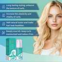 Curl Defining Cream for Curly Hair - Quick Styling Cream Naturally Volumizing with Shea Butter & Argan Oil, Vegan Styler for Enhanced Bounce and Shine 3.3oz