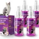 Cats Calming Pheromone Spray & Calming Solution for Cats, Anti Anxiety Pet Products - Feline Calm Pheromones, Cats Reduces Scratching Furniture Peeing Marking Calming Cat for Travel 240 ml