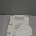 White/Brown Bakery Cupcake Box with Display Window & Cupcake Insert Fits 2 Standard Size Cupcakes and Muffins-25 Sets (white)