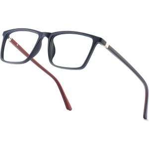 Reading Glasses for Men and Women, Spring Hinge Anti Blue Light Readers, Computer Eyeglasses