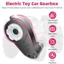 12v Motor Gearbox RS550 40000RPM High Speed 2Pcs Ride On Car Gearbox fit Kids' Electric Vehicles Jeeps ATV Truck Car SUV 12V Ride on Toys Replacement