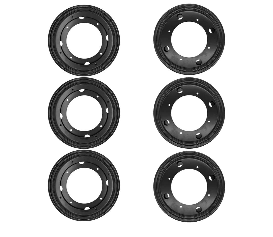 6 PCS 8" Lazy Susan Bearing,Heavy Duty Turntable Swivel for Rotating
Thickened steel resists rust & wear,5/16" thickness for stable rotation,360° swivel,ideal for tables,shelves & cabinets