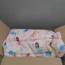 Wildkin Kids Original Nap Mat  Cozy Kids Sleep Mat with Pillow, ideal for School & Travel (Fairy Garden)