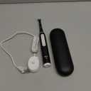 Oral-B iO Deep Clean Rechargeable Electric Toothbrush, Black, iO Series 3 Limited, 2 Brush Heads, Travel Case, Pressure Sensor, 3 Cleaning Settings (1 Count (Pack of 1))