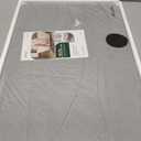 Stone Bath Mat Non-Slip Super Absorbent, Quick Drying, Multi-Purpose Large Bathroom Rugs in Front of Bathtubs and Sinks, Natural Diatomaceous Earth Shower Mat Easy to Clean(15.3x23.6, Grey)