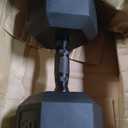 CAP Barbell Coated Dumbbell Weight 50LBS