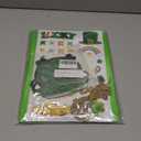 tineit 24 Packs St Patricks Day Crafts, DIY Pot of Gold Decor and Shamrocks Cutouts Set for St. Patrick's Day Activities Displays, Irish Saint Patricks Decorations Gold Coins Cutouts Leprechaun Hat