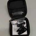 Bluetooth Headset, V5.0 Ultralight Wireless Headphone Cell Phone Earpiece with Mic Headsetcase,Volume Control, Handsfree Earbud,Compatible with Android/iPhone/Smartphones/Laptop (Black)