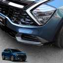 Compatible with Kia Sportage 2023-2026 Accessories Car Front Fog Light Lamp Cover Trim (Carbon Fiber Pattern)