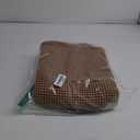 EARTHALL Woven Runner Rug 2x6 Ft Washable Runners for Hallways Cotton Non Slip Rubber Backed Kitchen Runner Braided Indoor Floor Carpet for Entryway, Hallway, Kitchen, Bedroom, Orange/Tan/Brown