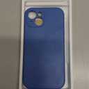 Magnetic for iPhone 15 Case, Compatible with MagSafe, [Screen Protector + Full Camera Protection], Silicone Shockproof Anti-Scratch Protective Phone Case for iPhone 15 6.1", Lake Blue