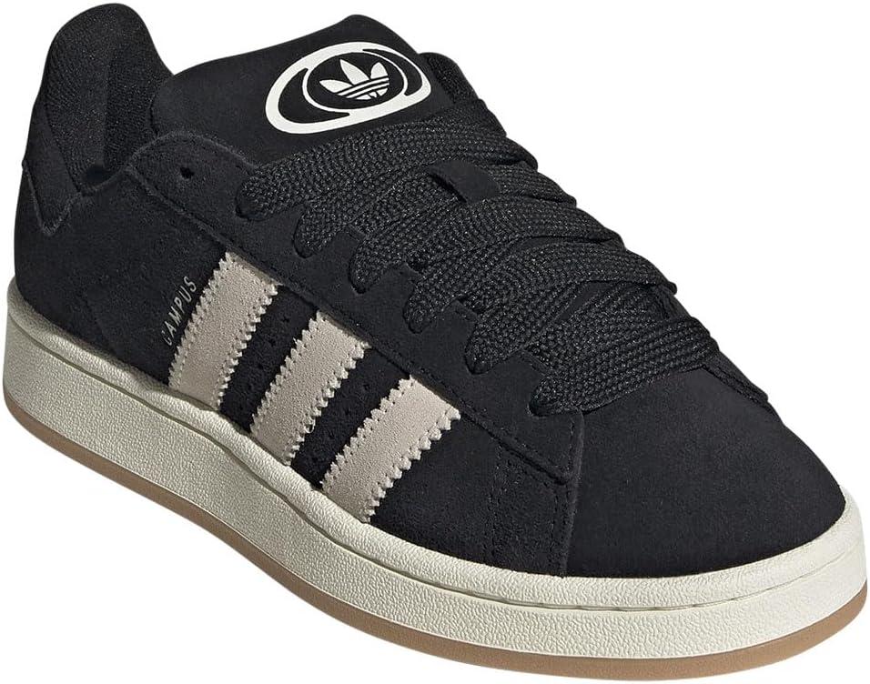 adidas Campus 00s Women's Sneaker (6, Core Black/Cream White/Wonder White)