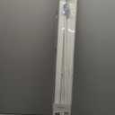 Persilux Cordless Zebra Blinds for Windows Free-Stop Window Shades (33" W X 64" H, White) Dual Layer Light Control for Day and Night, Light Filtering Sheer Shades for Home, Bedroom, Easy to Install