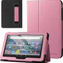 CoBak Case for All-New  Kindle Fire 7 Tablet 12th Generation (2022 Release) - Premium PU Leather Slim Folding Stand Shell Multiple Viewing Angles Cover with Auto Wake/Sleep
