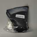 Kuoser Small Dog Cone Collar After Surgery, Soft Cone for Dogs to Stop Licking, Breathable Pet Recovery Collar Comfortable Elizabethan Collars, Adjustable Protective Dog Cones for Small Dogs, Black S (S (Neck: 9.4"- 11.8"))