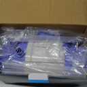 Manual Water Dispenser for 5 Gallon Bottle - Hand Press 5 Gallon Water Dispenser, Secure Fit on Crown Top Jugs - Adjustable Tube Length, Protective Spout Cap, Cleaning Brush, BPA-Free Food Grade (Blue)