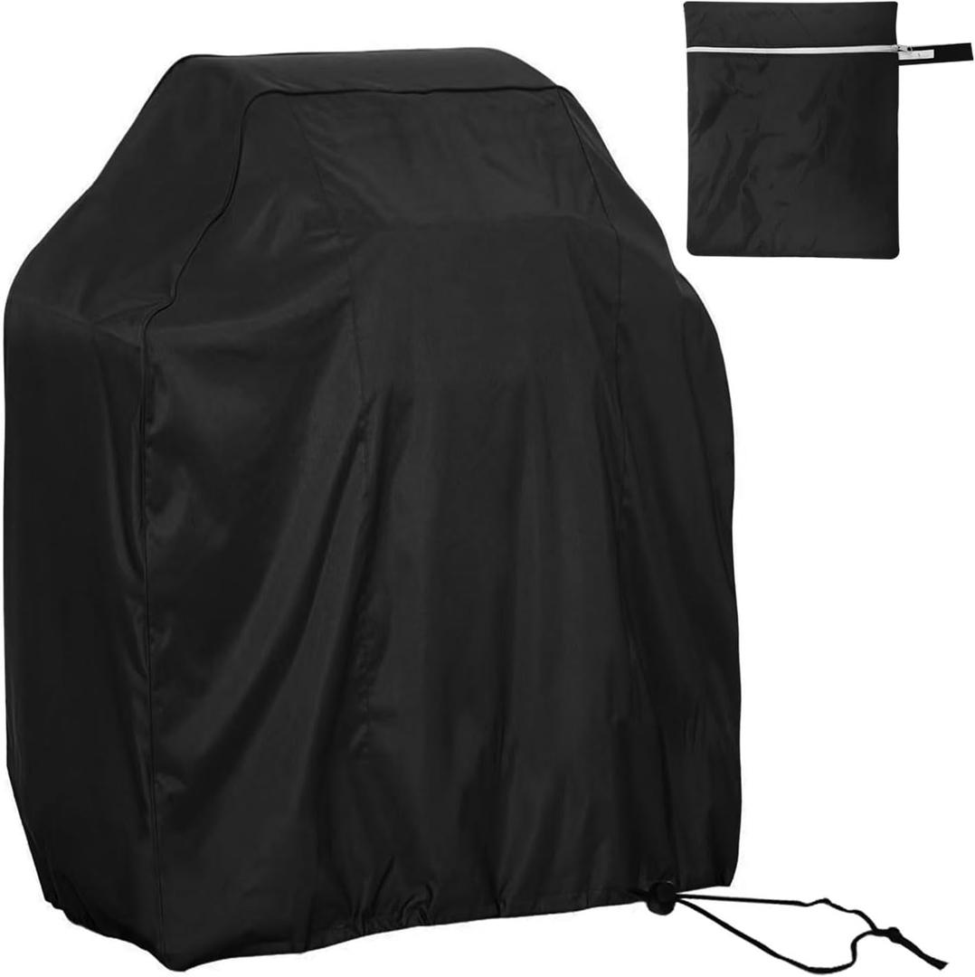 BBQ Grill Cover 49x49 inch,2 Burner Gas Grill Cover,Outdoor Waterproof Grill Covers,with Adjustable Velcro Strap, Gas Grill Cover Compatible for Weber,Char Broil,Nexgrill Grills,Small Gas BBQ Cover