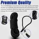 AC30-2 Extension Ladder Rope Replacement Compatible with Wernerr Extension Ladders, Rope Ladder Replacement for Wernerr AC30-2 All Extension Ladders Up to 40 Foot with Single Pulley - 2 Pack