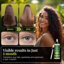 Batana Oil with Organic Rosemary & Biotin  Hair, Eyebrow & Eyelash Growth Serum  Nourishing Oil for Thicker, Fuller-Looking Hair, Brows & Lashes  Strengthens Roots & Conditions Dry Ends