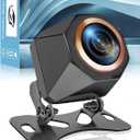 Car Backup Camera, 720P AHD/CVBS Dual Format with CCD Sensor, 170 Ultra Wide Angle Fisheye Lens, 0.01 lux Night Vision, IP68K Waterproof & Dustproof, for Truck SUV RV Van (720P)