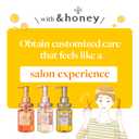 [Genuine Product] &honey Deep Moist Hair Oil 100mL/ 3.38 Oz Sulfate-Free Moisturizing Hair Oil for Dry Hair |Unique Blend of Honeys & Argan Oil for Shine, Hydrated Hair Japanese Hair Care