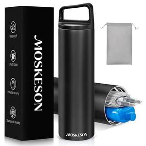 Insulin Cooler Travel Case TSA Approved: 30H Insulin Pen Cooler for 3-6 Pens with Portable Handle - Medication Diabetic Case for Travel with Gel Ice Pack and Anti-Freezing Drawstring Bag (Black)