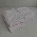 6 Pieces Bath Sheet Set, White