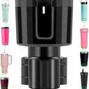 Car Cup Holder Expander for Cups, Bottles, and Travel Mugs, Compatible with Most Standard Sizes for Bottle, Prevents Spills and Tipping Pack of 2