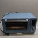 Nuwave Bravo Pro Convection Air Fryer Toaster Oven Combo, 2025 New and Improved, 10-in-1, 50-450F Temp Controls, Quick & Even Crisp Technology, 21Qt Capacity, Cozy Blue, PFAS Free