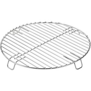 Campingmoon Stainless Steel Round Cooling Rack Baking Steaming Roasting Rack,Cooking Grid Grill 27cm (10.6inches Diameter,W27)