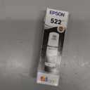 EPSON 522 EcoTank Ink Ultra-high Capacity Bottle Black (T522120-S) Works with EcoTank ET-2720, ET-2800, ET-2803, ET-2840, ET-4700, ET-4800, ET-4810