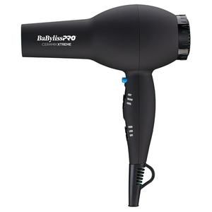 BaBylissPRO Ceramix Xtreme Hair Dryer, 2000Watt Professional Blow Dryer with Concentrator Nozzle, 6 Heat/Speed Settings, For All Hair Types