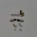 X AUTOHAUX 1 Pair Door Lock Cylinder Set w/ 2 Key for GMC Sierra 1500 2500 3500 Yukon for Chevy Silverado Tahoe Suburban for Hummer H2 for Cadillac Front Left Right Door Lock Tumbler 15298924