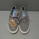 Project Cloud Sneakers for Women - Memory Foam Spring Shoes for Women Footwear - Slip-On Boat Shoes - Non Slip Fashion Sneakers - Lightweight Loafers (Seasalt, Gray, 10)