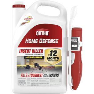Ortho Home Defense Insect Killer for Indoor & Perimeter2 with Comfort Wand, Controls Ants, Roaches, and Spiders, 1.1 gal