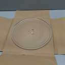 12" Microwave Plate Replacement Glass Turntable | Fits GE, Panasonic, LG, Whirlpool, Maytag, Cuisinart & More