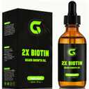 2X Biotin Beard Growth Oil for Men - Natural Organic Leave-in Conditioner & Softener - Mustache & Facial Hair Thickener, Moisturizer & Strengthener - Anti Itch & Dandruff Serum, 2 fl.Oz(Cedar)