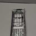 OMAIRA 3-Pack Shower Caddy with Soap Holder, Adhesive Rustproof No-drill Strudy Loading Inside Shower Organizer Shelves Rack Storage Bathroom Organization for Smooth Wall Glass Tile (Large)