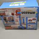 Toddler Basketball Hoop,Swimming Pool Basketball Hoop, Adjustable Mini Kids Basketball & Soccer Goal with4Balls & Ball Pumps for Indoor, Outdoor, Pool, Sports, Birthday Gifts for Children, 44.5x19.5x34.5cm