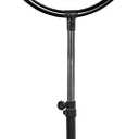 Comfort Zone 20-Inch High-Velocity Industrial Pedestal Fan Heavy-Duty All-Metal Shop Fan with Aluminum Blades, 3-Speed Slim Profile Stand Fan, 180 Tilt & Adjustable Height for Garage or Warehouse
