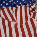 Century Star Womens Retro Flounce Athletic One Piece Swimsuits Ruffled Tiered Tummy Control Swimwear Plus Bathing Suits American Flag 6-8M