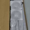 Wall Mounted Clothes Rack 72.5in, Industrial Pipe Clothing Racks Wall Mount, Heavy Duty Detachable Iron Garment Bar, Saving Space, Multi-Purpose Hanging Rod for Bedroom, Laundry Room, 1 Pack