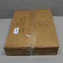 Driftwood Grey TV Tray Table, Adjustable Height & Rounded Metal Corners, Snack Table for Couch, Sofa, Bed, Chair, Living Room, C Shaped End Side Table for Eating, Dinner or Laptop, Small Spaces